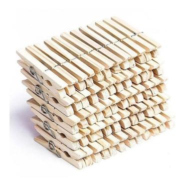 Imagem de Pregador Prendedor De Roupas De Madeira  1Cx  C/600