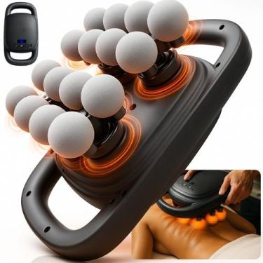 Imagem de Massageador Profissional Elétrico Tecido Profundo Relaxamento Alívio D