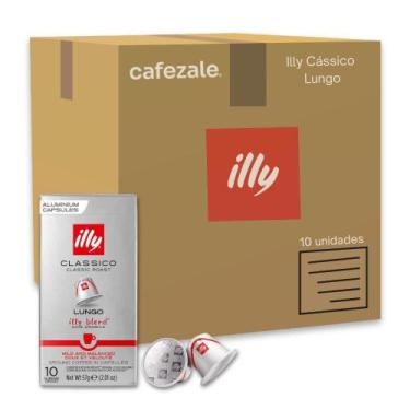 Imagem de 100 Cápsulas Café Nespresso Clássico Lungo Illy - 11889
