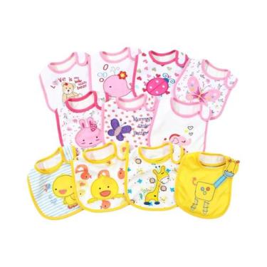 Imagem de Conjunto De Babadores Impermeáveis para Bebês, Meninos E Meninas, 5 Pe