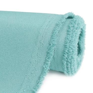 Imagem de OTOEZ Tecido de lona impermeável 600D por jarda, material de estofamento externo resistente a desbotamento e UV 147 cm W tecido de cordura resistente à água para barcos marinhos toldo cadeiras de