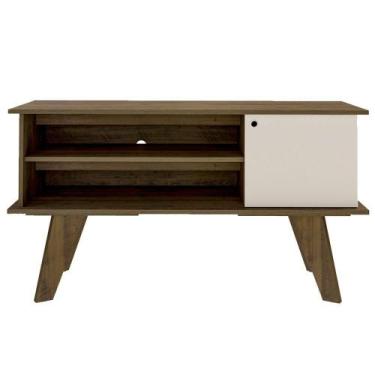 Imagem de Rack Bancada Para 50 Pol 1p 120 Cm Pinho Arly Pinho - MILANI MOVELARIA