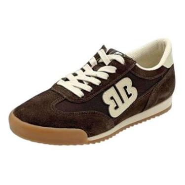 Imagem de Tenis Feminino Moda Conforto Leve Couro Casual Bottero-Feminino