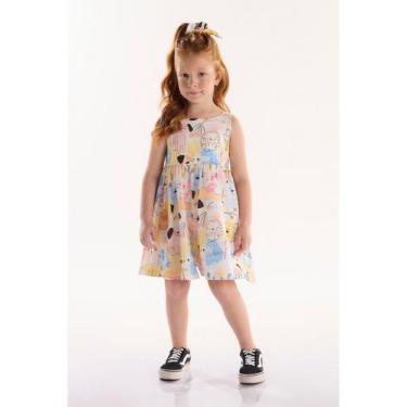 Imagem de Macaquinho Infantil para Menina Meu Melhor Amigo Três e Já, Off, White