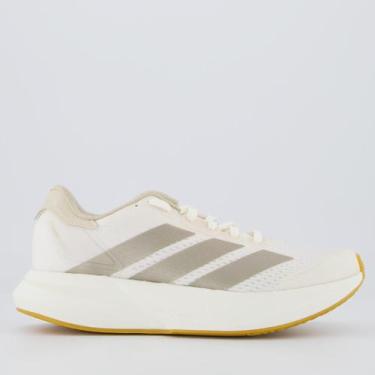Imagem de Tênis Adidas Duramo Speed 2 Feminino Off White e Cinza, 35