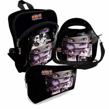 Imagem de Kit Escolar Plus com Mochila Plus + Lancheira + Necessaire Plus - ISOP