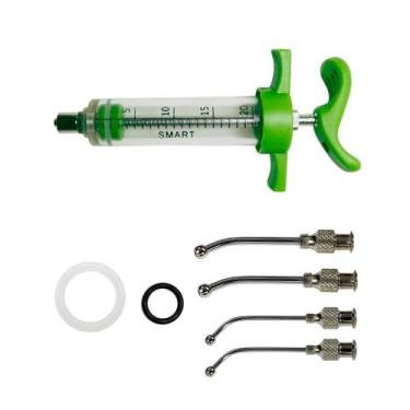 Imagem de Kit Alimentar Filhotes Pássaros 20ml Com  4 Ponteiras - Limed Mogi