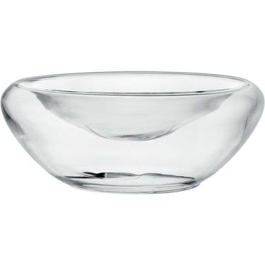 Imagem de CENTRO MESA DECORATIVO FRUTEIRA PAREDE DUPLA HOME&CO VIDRO 7x19x19cm T