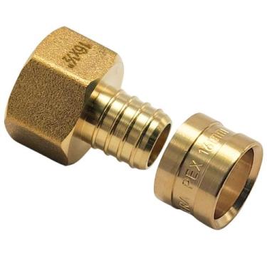 Imagem de Conexão Pex Fixa Emmeti 16x1/2" Latão - P28291454