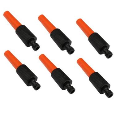 Imagem de KIT6 Ponteira Ajustável 1/2" Mangueira Jardim Mazaflex PR - Acrel