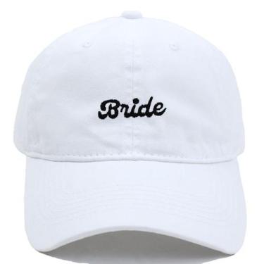 Imagem de Boné de beisebol de algodão com bordado de noiva tamanho M 56-58cm - Y