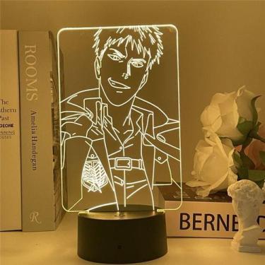 Imagem de Luz noturna LED 3D Attack on Titans Annie Leonharts - Yiweisai