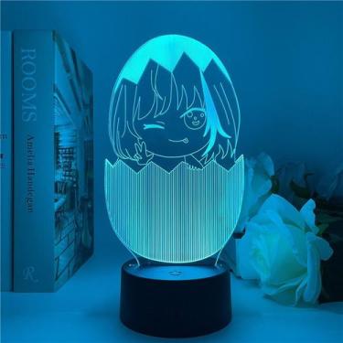 Imagem de Night Light Wonders Eggs Prioritys Kawais Rikas 3D LED - Yiweisai