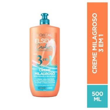 Imagem de Creme para Pentear Elseve Cachos Longos dos Sonhos 3 em 1 Milagroso 50