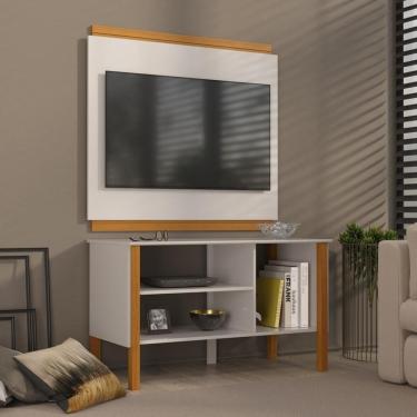 Imagem de Rack com Painel para TV até 40 Polegadas Alice 90cm  - Vianossa