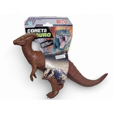 Imagem de Boneco Vinil Dinossauro Brinquedo Realista Parasaurolophus