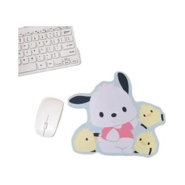 Imagem de Mouse Pad Kawaii Sanrio Kuromi Cinnamoroll Antiderrapante Irregular Me