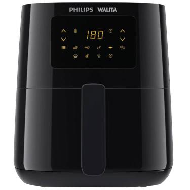 Imagem de Fritadeira Elétrica Sem Óleo Air Fryer Philips Walita RI9252 Display Digital 4,1 L - Preta