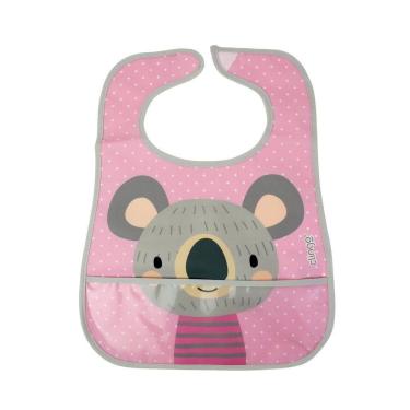 Imagem de Babador Impermeável Coala Com Coletor E Velcro - Clingo