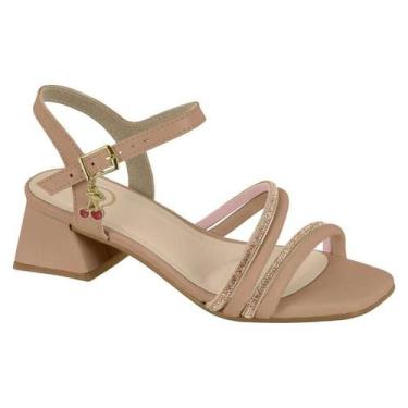 Imagem de Sandália Molekinha Casual - Infantil - Nude - 28, Nude, 28