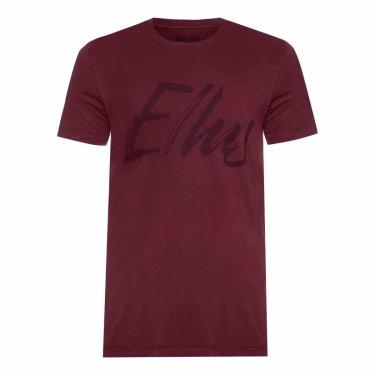 Imagem de Camiseta Ellus Cotton Fine Maxi Classic Malva-Masculino