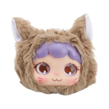 Imagem de Brinquedos De Pelúcia De Desenho Animado: Urso Marrom, Raposa, Lobo, M