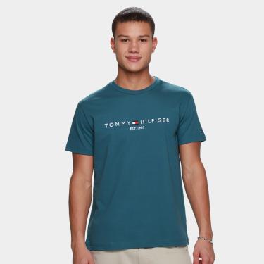 Imagem de Camiseta Tommy Hilfiger Casual Masculina-Masculino