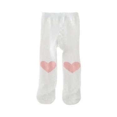 Imagem de Meias-calças De Algodão Para Bebês Meninas De 0 a 24 Meses, Com Estamp
