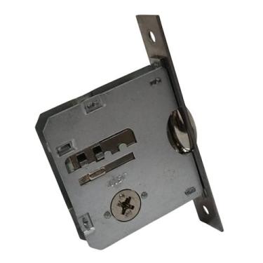 Imagem de Trava de Segurança Stam 1005 Inox Pivotante Tetra Roseta Redonda