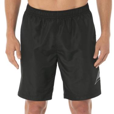 Imagem de Bermuda de Treino Masculina Mizuno Run Bird, Preto, EG