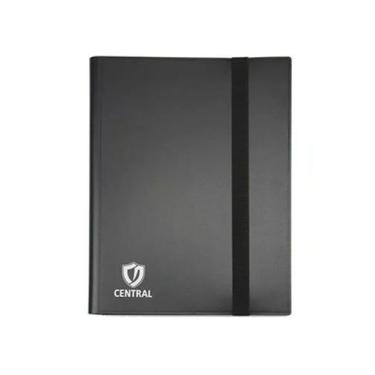 Imagem de Central Album 3x3 Preto Fichário Pasta 9 Bolsos - Central acessórios
