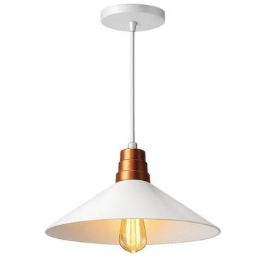 Imagem de Luminária Pendente Retrô Industrial de Teto para Sala Quarto Cozinha D
