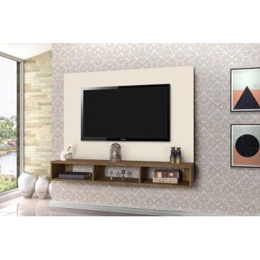 Imagem de Painel TV Anapolis Sala 50 Polegadas  - BASOTO BRASIL, Off White/Casta