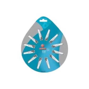 Imagem de Cortador unhas mundial flex pequeno cartela com12 ref157
