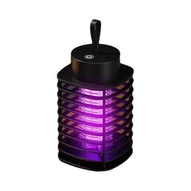 Imagem de Lâmpada Mata-Mosquitos Recarregável USB, Armadilha Elétrica Para Inset