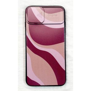 Imagem de Capinha Protege Camera Compativel com Iphone 7 Plus 5.5 Aveludada Colo
