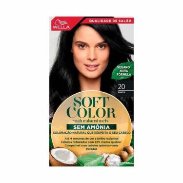 Imagem de Tinta de Cabelo Semi-Permanente Soft Color 20 Preto - WELLA