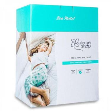 Imagem de Capa colchão Anti Ácaros De Berço 100% Algodão Super Soft - ALERGO SHO