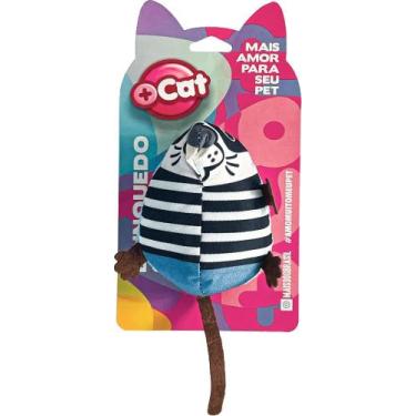 Imagem de Brinquedo Mais Cat Ratinho Gordinho Pirata Para Gatos