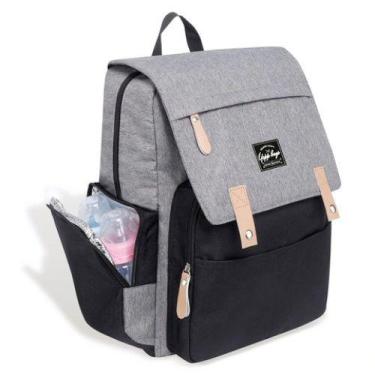 Imagem de Mochila Bolsa de Maternidade Multifunção Mamãe Bebê Poliéster Yepp Bag