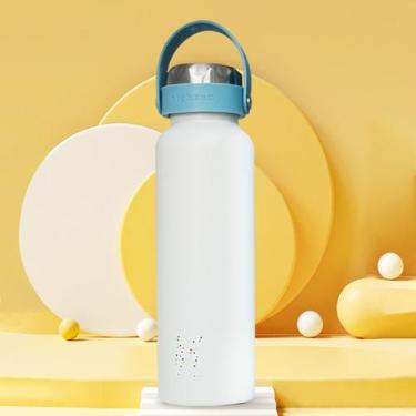 Imagem de Garrafa Térmica de Água Café Suco A Vácuo 600ml Inox Parede Dupla Camp