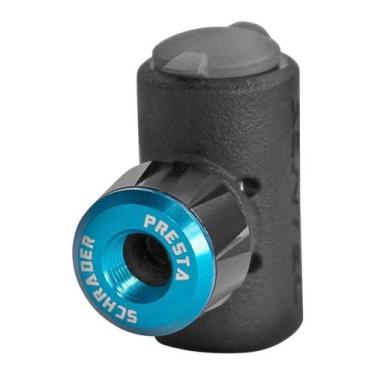 Imagem de Bomba de Ar Cilindro CO2 16g Sentec Bico Fino/Grosso Preto