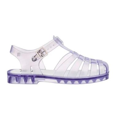 Imagem de Sandália Mini Melissa Possession Infantil Transparente, 32