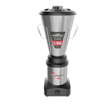 Imagem de Liquidificador Comercial Skymsen LS6 Inox Copo Monobloco 6L Profissional Bivolt