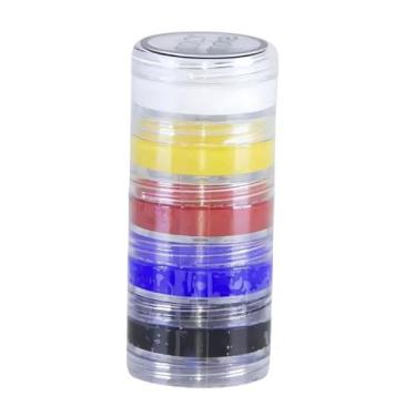 Imagem de Kit Tinta Blush Cremosa 5 Cores (4G Cada) - Color Make - Festas e Fant
