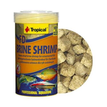 Imagem de Ração FD Brine Shrimp 8g Artêmia Salina Aquario - Tropical