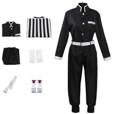 Imagem de UZAIN Cosplay Costume Anime Cosplay Kimonos Outfit Uniform Halloween (Large, Suit-5)