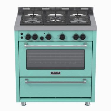 Imagem de Fogao a Gas 5 Bocas Venax Temis Verde