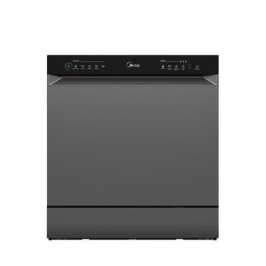Imagem de Lava-louça Midea 8 Serviços Touch Plus Cinza 127V (MDWTF08S1), 110V