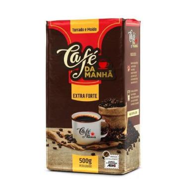 Imagem de Café da Manhã 500g  Vácuo  Extra Forte  Torrado e Moído - Alvorada